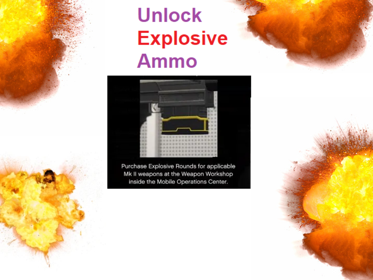 How To Unlock Explosive Ammo In Grand Theft Auto Online