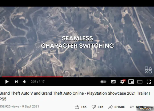 Grand Theft Auto V and Grand Theft Auto Online - PlayStation Showcase 2021  Trailer